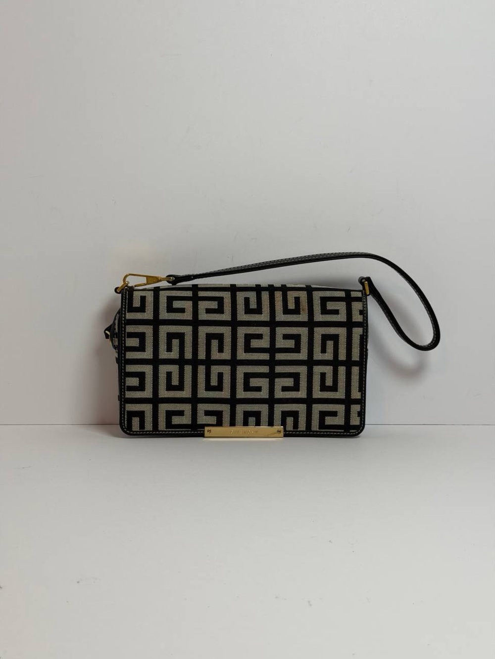 Givenchy Monogram Flap Clutch Wallet Mini Bag